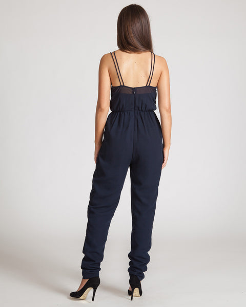 FINDERS KEEPERS AS IT AGAIN JUMPSUIT-NAVY