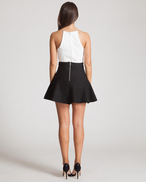 ASILIO ON THE FLIP SIDE BLACK SKIRT