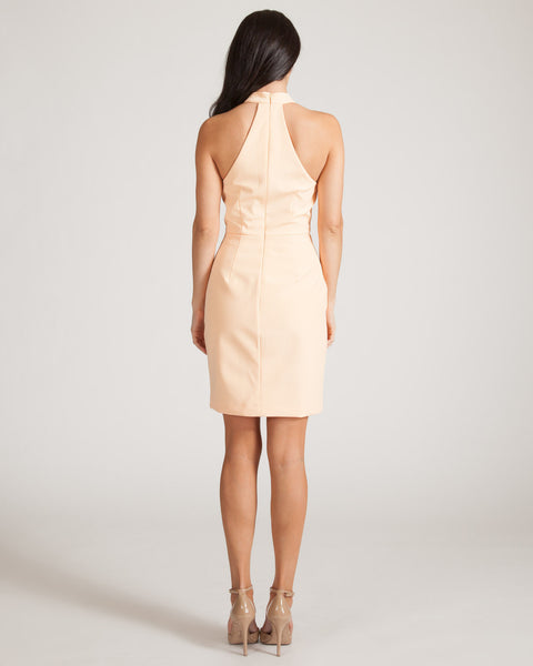 FINDERS KEEPERS BILLIE JEAN SOFT APRICOT DRESS
