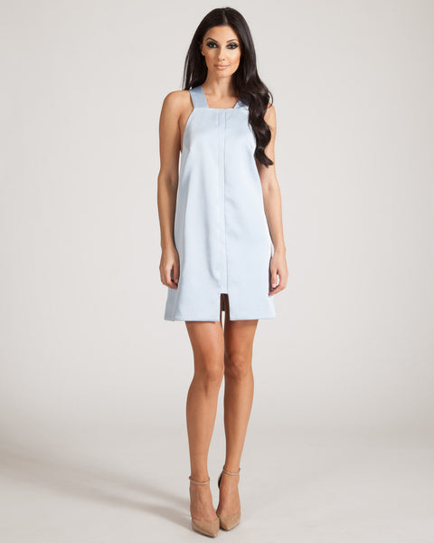 CAMEO PLEXUS TUNIC DUCK EGG DRESS