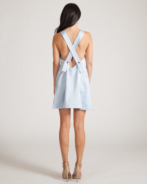 CAMEO PLEXUS TUNIC DUCK EGG DRESS