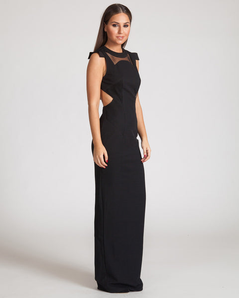 JARLO MARLIN DRESS-BLACK