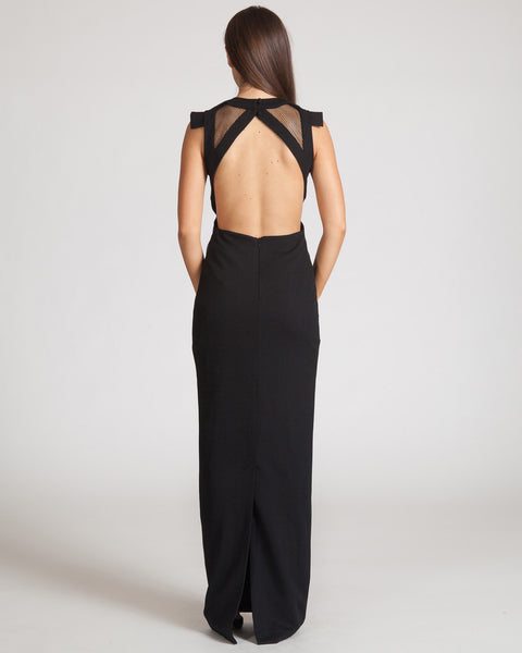 JARLO MARLIN DRESS-BLACK