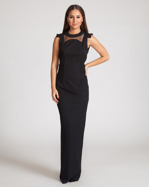 JARLO MARLIN DRESS-BLACK