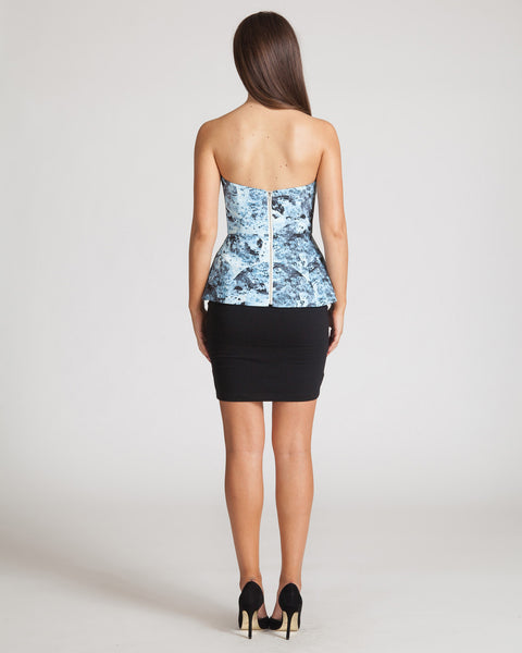 KEEPSAKE RUN FREE BODICE-FROST PRINT